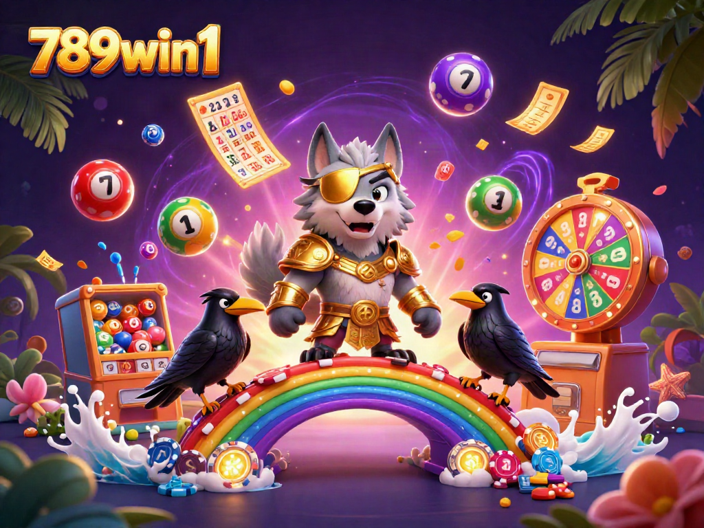 Engage with exciting lottery games on 789win1 featuring vibrant characters and visuals.
