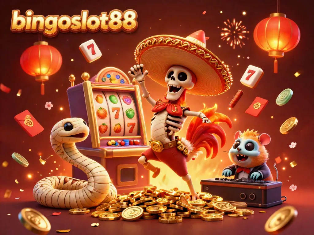 Rasakan keseruan bingoslot88 dengan karakter unik dalam festival kasino penuh warna dan keceriaan.