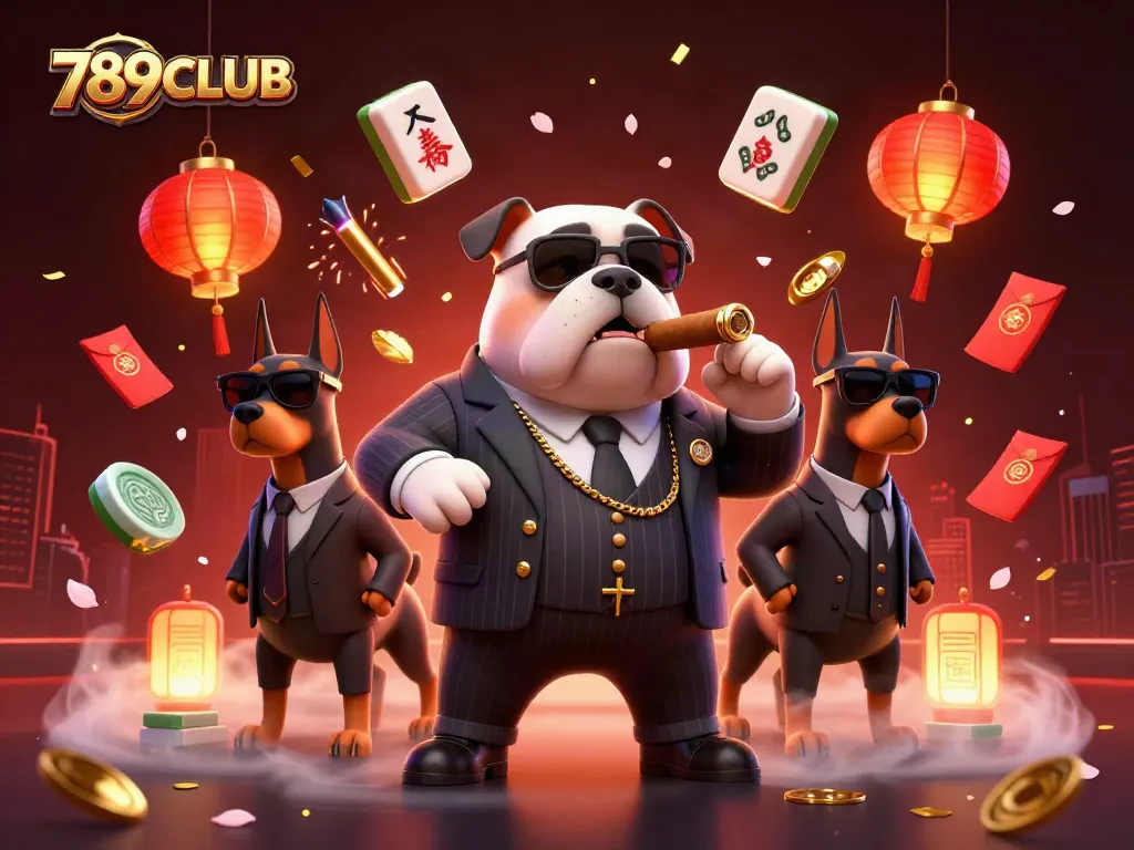 Engage in thrilling gameplay at 789CLUB with vibrant 3D casino characters and festive elements