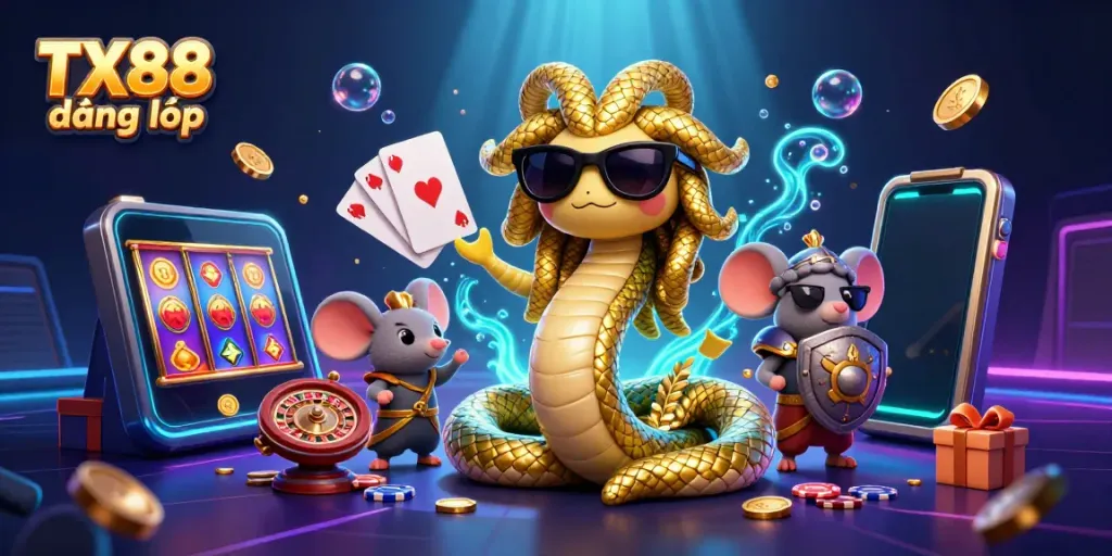 Engage with TX88 đăng nhập to experience fun gaming, featuring vibrant elements of online slots and casino.