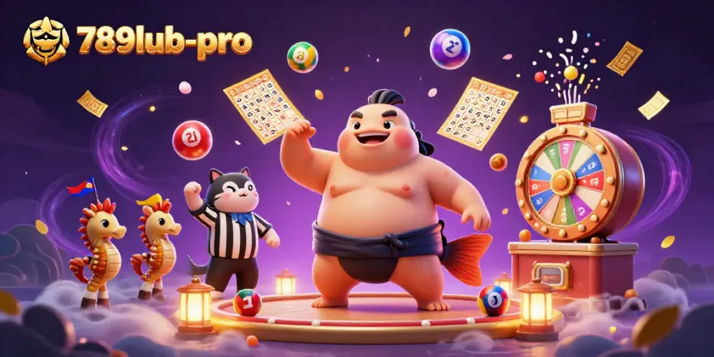 Experience the thrilling fun of 789lub-pro with vibrant lottery elements in an underwater casino adventure.