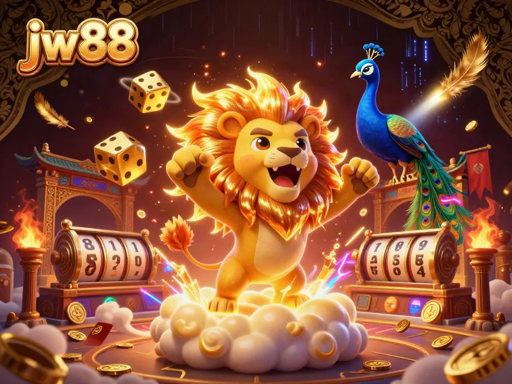 Engage with jw88 for electrifying online casino action featuring dynamic characters and a festive atmosphere.