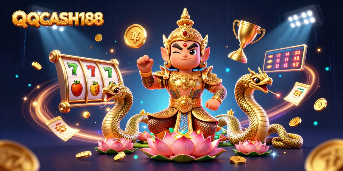 Engage with QQCASH188's thrilling slots experience featuring dynamic casino elements.