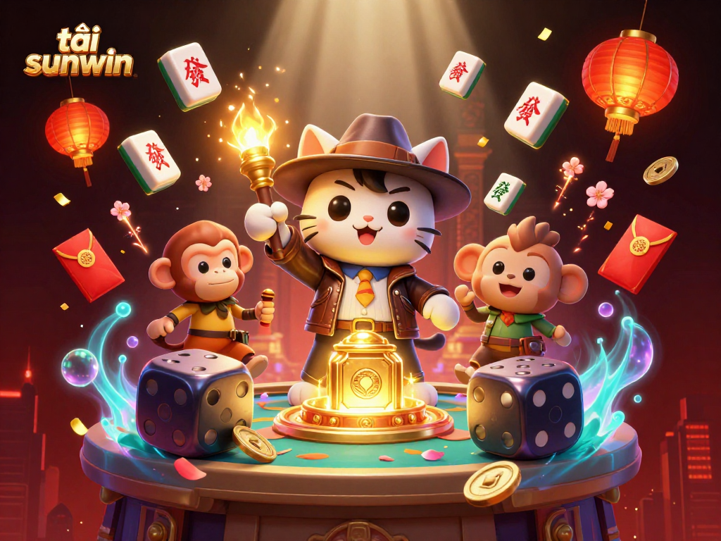 Engage with thrilling action in the arcade as you tải sunwin and discover new gaming treasures amidst golden artifacts.