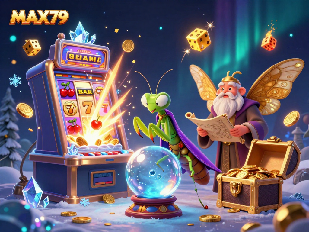 Experience thrilling wins at MAX79 with vibrant 3D slot machines and engaging game elements.