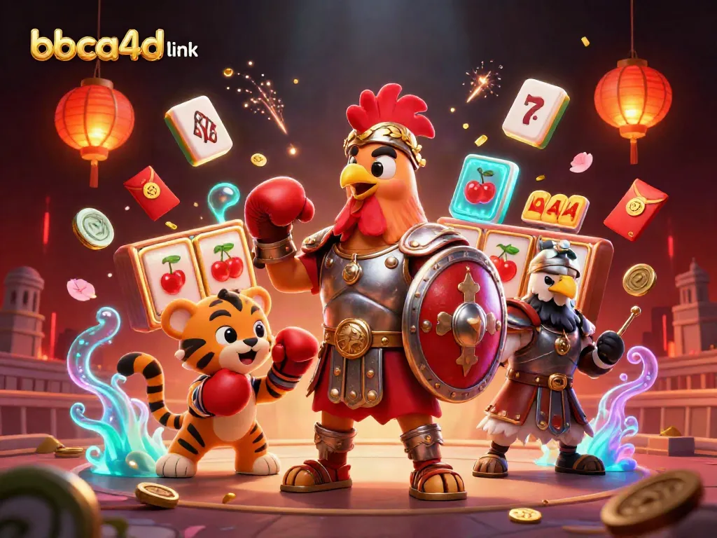 Menang besar dengan permainan mesin slot di bbca4d link dan simbol keberuntungan