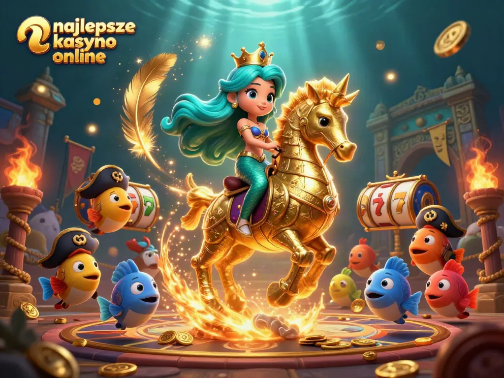 Experience the excitement in the najlepsze kasyno online with vibrant characters and thrilling slot elements.